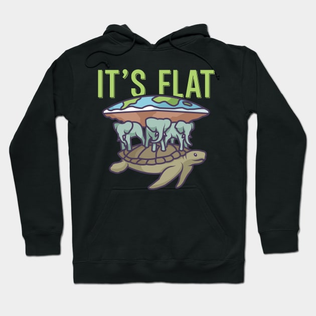 Its Flat Hoodie by maxcode